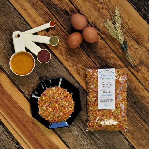 MeseTészta - színes kiskocka, 250 g